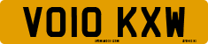 License plate of the United Kingdom, 2001 year system