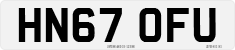 License plate of the United Kingdom, 2001 year system