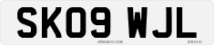 License plate of the United Kingdom, 2001 year system