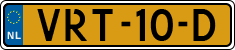 License plate of the Netherlands, Light Commercial Vehicles (1994 system)