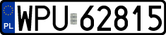 License plates of Poland, Regular car plates