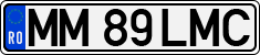 License plate of Romania, Regular plates