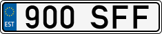 License plate of Estonia, Regular car plates