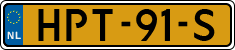 License plate of the Netherlands, Cars