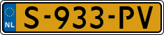 License plate of the Netherlands, Cars