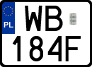 License plates of Poland, Special vehicles and motorcycles