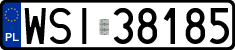 License plates of Poland, Regular car plates