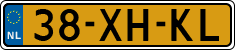 License plate of the Netherlands, Cars