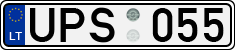 License plate of Lithuania, Cars