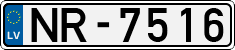 License plate of Latvia, Regular car plates