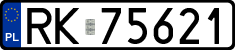 License plates of Poland, Regular car plates