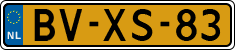 License plate of the Netherlands, Heavy Commercial Vehicles (1994 system)
