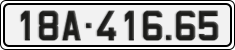 License plate of Vietnam, Cars