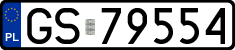 License plates of Poland, Regular car plates