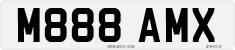 License plate of the United Kingdom, 1983 year system