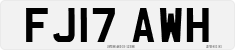 License plate of the United Kingdom, 2001 year system