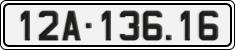 License plate of Vietnam, Cars