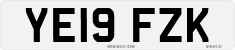 License plate of the United Kingdom, 2001 year system