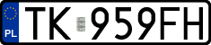 License plates of Poland, Regular car plates