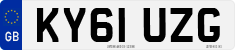 License plate of the United Kingdom, 2001 year system