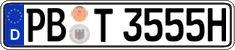 German license plate, Plates for oldtimers (type 