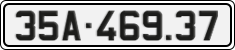 License plate of Vietnam, Cars