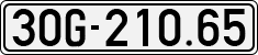 License plate of Vietnam, Cars