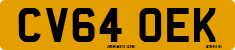 License plate of the United Kingdom, 2001 year system