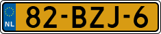 License plate of the Netherlands, Heavy Commercial Vehicles (1994 system)