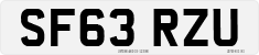 License plate of the United Kingdom, 2001 year system