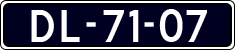 License plate of the Netherlands, Imported oldtimers (cars)