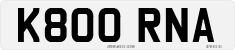 License plate of the United Kingdom, 1983 year system