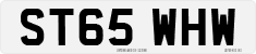 License plate of the United Kingdom, 2001 year system