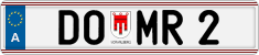 License plate of Austria, Vanity Plates