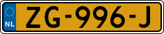 License plate of the Netherlands, Cars