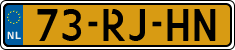 License plate of the Netherlands, Cars