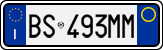 License plate of Italy, Cars (1994 year series)
