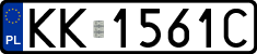 License plates of Poland, Regular car plates