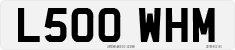 License plate of the United Kingdom, 1983 year system