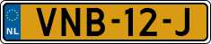 License plate of the Netherlands, Light Commercial Vehicles (1994 system)
