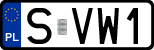 License plates of Poland, Regular car plates