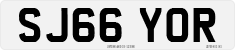 License plate of the United Kingdom, 2001 year system