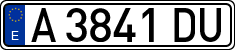 License plates of Spain, 1971 year series