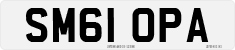 License plate of the United Kingdom, 2001 year system