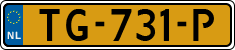 License plate of the Netherlands, Cars