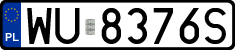 License plates of Poland, Regular car plates