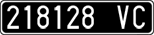 License plate of Italy, Cars (1927 year series)