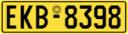 License plate of Greece, Trucks