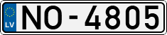 License plate of Latvia, Regular car plates