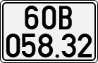 License plate of Vietnam, Cars